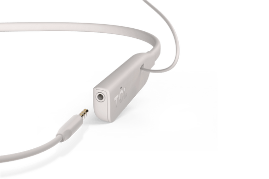 TCL Cement Gray Active Noise Cancelling In-ear Headphones with Mic - ELIT200NCWT