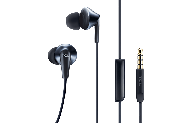TCL Midnight Blue In-ear Headphones with Mic - ELIT300BL