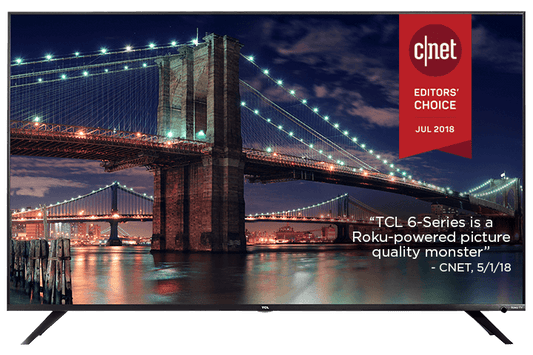 TCL 65" Class 6-Series 4K UHD Dolby Vision HDR Roku Smart TV - 65R617