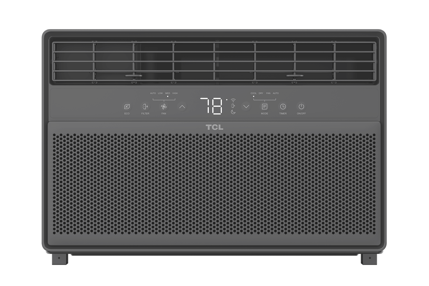 TCL 8,000 BTU Smart Inverter Window AC - Black