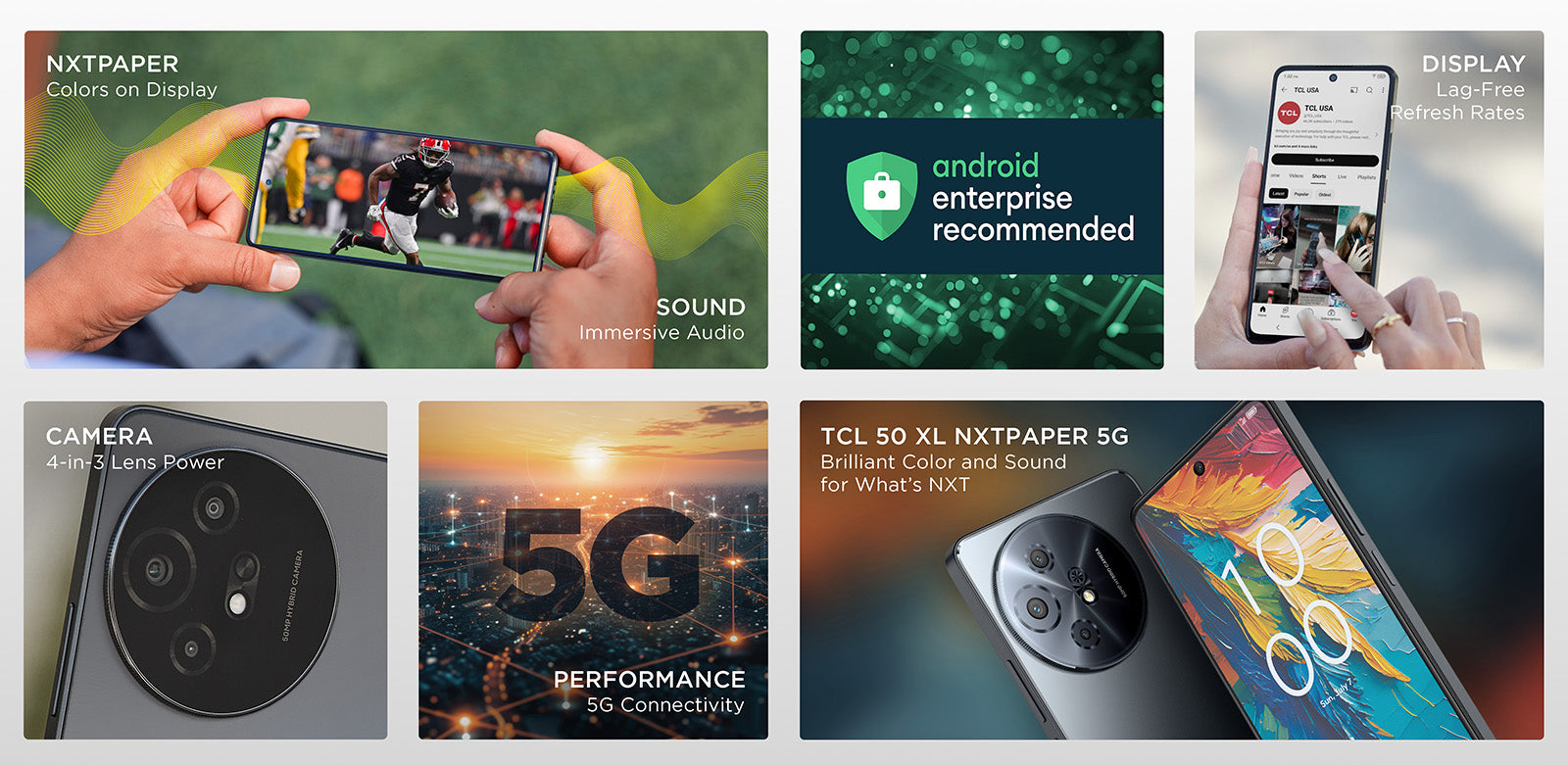 50 XL NXTPAPER 5G | TCL USA – TCL North America