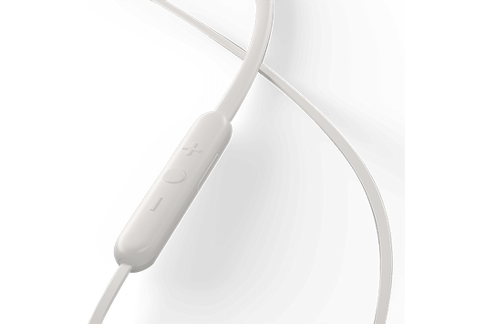 TCL Ash White Wireless In-ear Bluetooth Headphones with Mic - MTRO100BTWT