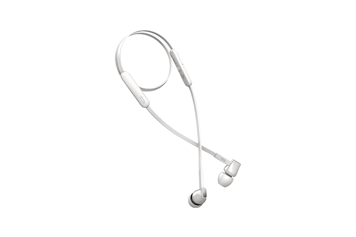 TCL Ash White Wireless In-ear Bluetooth Headphones with Mic - MTRO100BTWT
