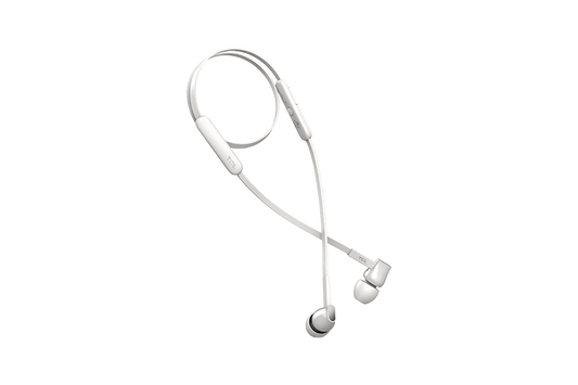 TCL Ash White Wireless In-ear Bluetooth Headphones with Mic - MTRO100BTWT