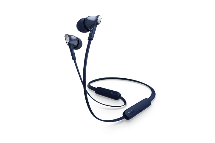 TCL Slate Blue Wireless In-ear Bluetooth Headphones with Mic - MTRO100BTBL