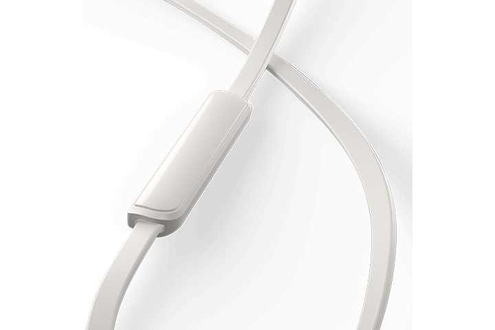 TCL Ash White In-ear Headphones with Mic - MTRO100WT