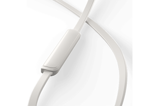 TCL Ash White In-ear Headphones with Mic - MTRO100WT