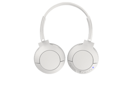 TCL Ash White Wireless On-ear Bluetooth Headphones with Mic - MTRO200BTWT