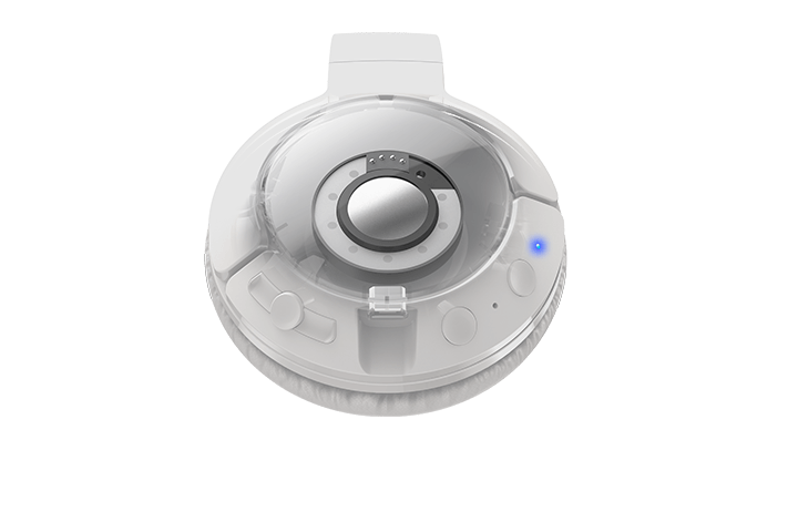 TCL Ash White Wireless On-ear Bluetooth Headphones with Mic - MTRO200BTWT