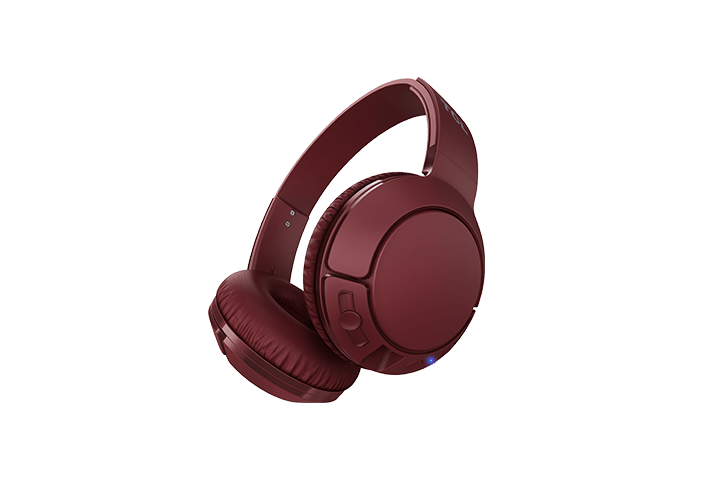 TCL Burgundy Crush Wireless On-ear Bluetooth Headphones with Mic - MTRO200BTRD