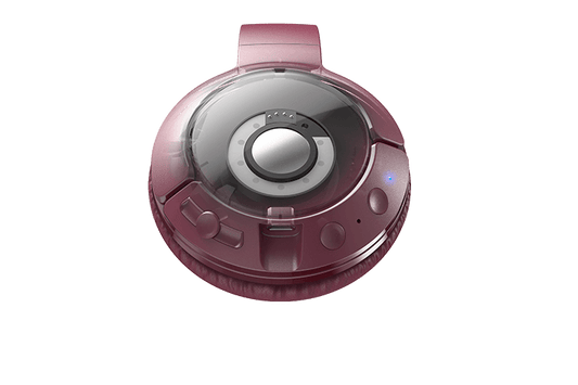 TCL Burgundy Crush Wireless On-ear Bluetooth Headphones with Mic - MTRO200BTRD