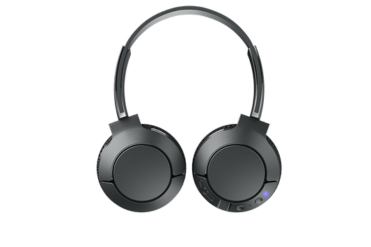 TCL Shadow Black Wireless On-ear Bluetooth Headphones with Mic - MTRO200BTBK
