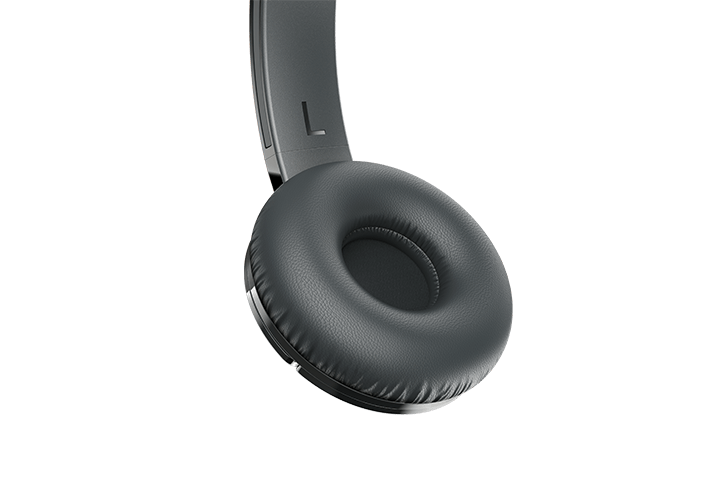 TCL Shadow Black Wireless On-ear Bluetooth Headphones with Mic - MTRO200BTBK