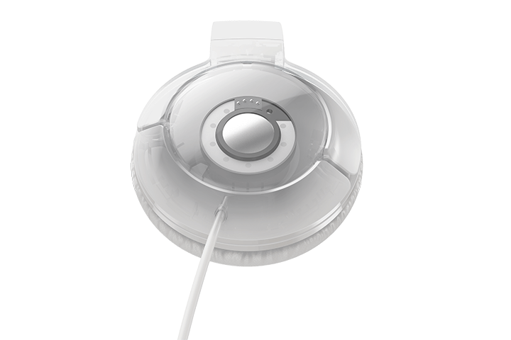 TCL Ash White On-ear Headphones with Mic - MTRO200WT