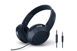 TCL Slate Blue On-ear Headphones with Mic - MTRO200BL