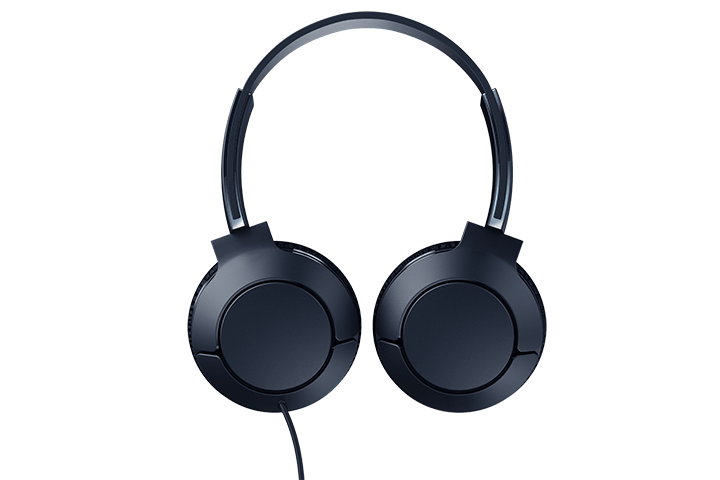 TCL Slate Blue On-ear Headphones with Mic - MTRO200BL