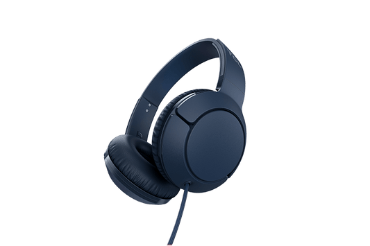 TCL Slate Blue On-ear Headphones with Mic - MTRO200BL