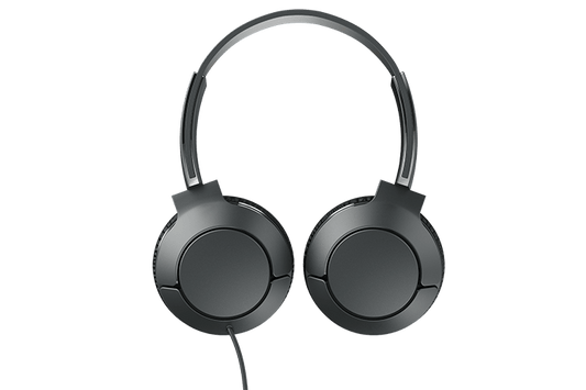 TCL Shadow Black On-ear Headphones with Mic - MTRO200BK