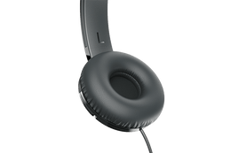 TCL Shadow Black On-ear Headphones with Mic - MTRO200BK