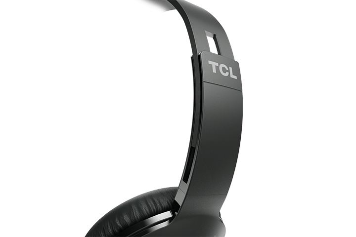 TCL Shadow Black On-ear Headphones with Mic - MTRO200BK