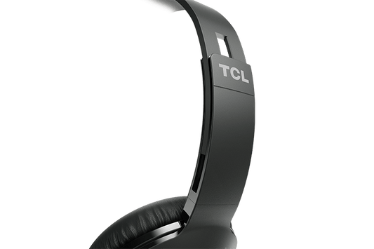TCL Shadow Black On-ear Headphones with Mic - MTRO200BK