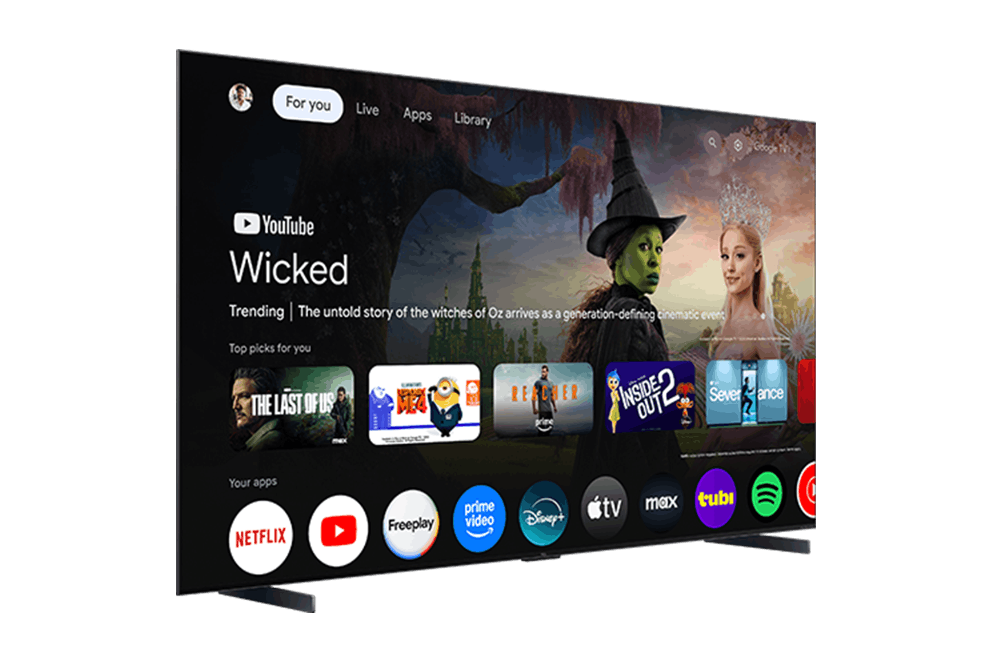 TCL 98" QM7L Series SQD-Mini LED 4K UHD HDR Smart TV with Google TV – 98QM7L