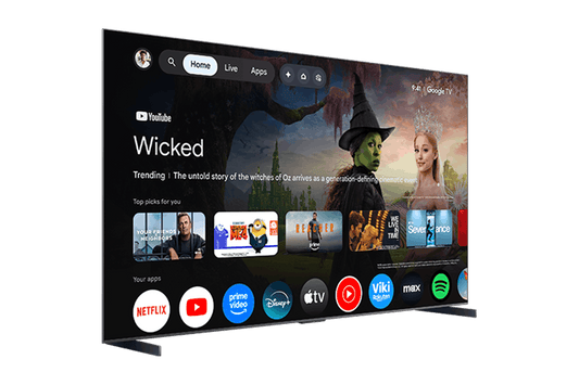TCL 98" QM8L Series SQD-Mini LED 4K UHD HDR Smart TV with Google TV – 98QM8L
