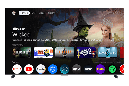 TCL 98" QM8L Series SQD-Mini LED 4K UHD HDR Smart TV with Google TV – 98QM8L