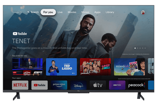TCL 55" Class 6-Series 4K QLED Dolby Vision HDR Smart Google TV - 55R646