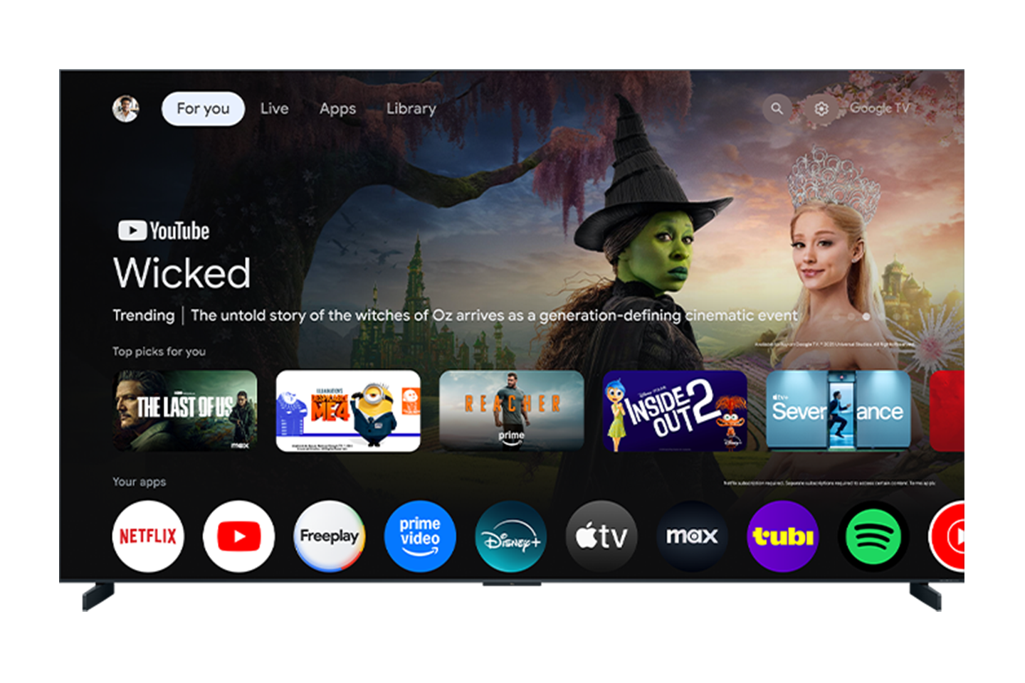 RM9L Series 4K UHD HDR RGB-Mini LED Smart TV with Google TV –