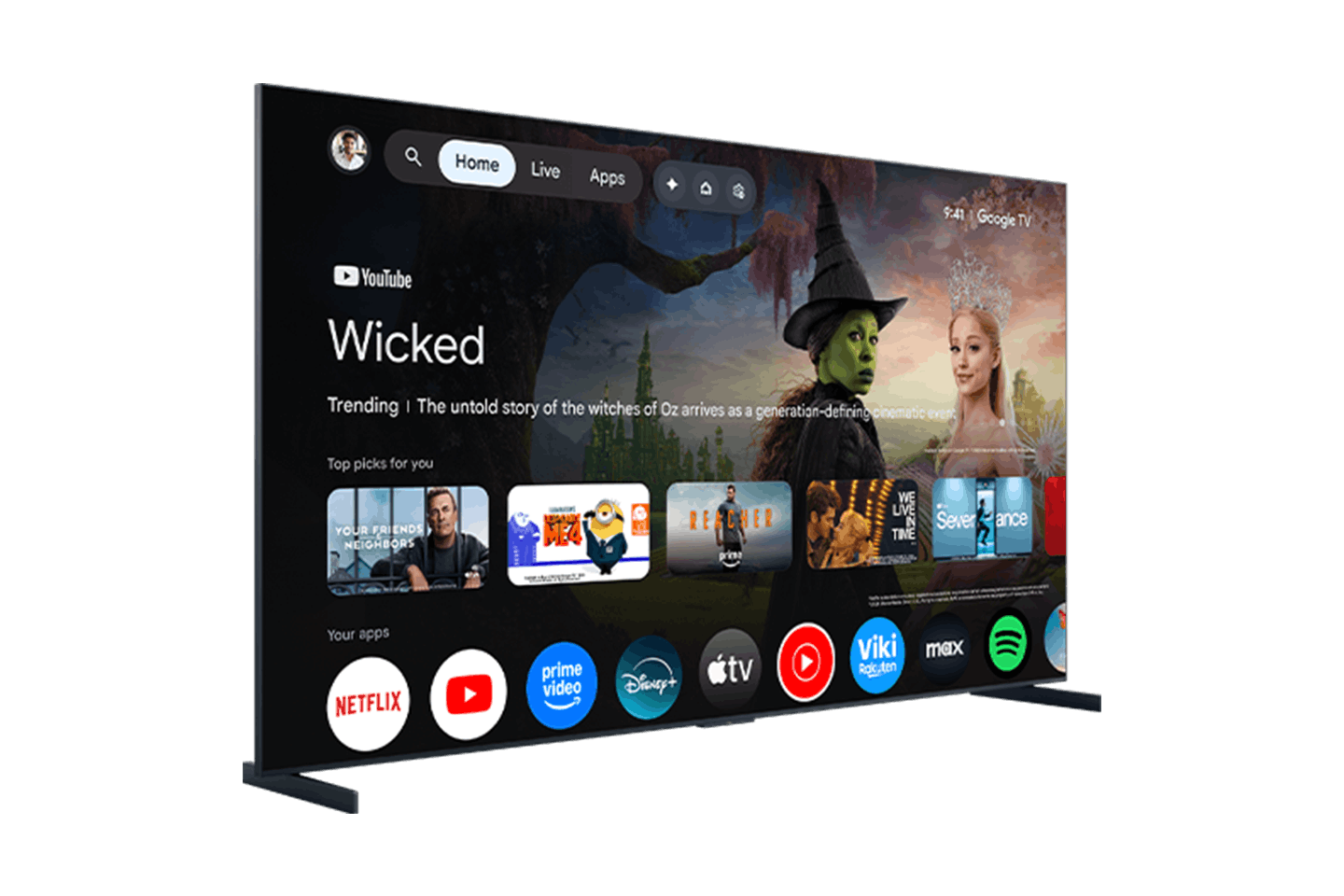 TCL 85" RM9L Series 4K UHD HDR RGB-Mini LED Smart TV with Google TV – 85RM9L