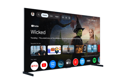 TCL 115" RM9L Series 4K UHD HDR RGB-Mini LED Smart TV with Google TV – 115RM9L