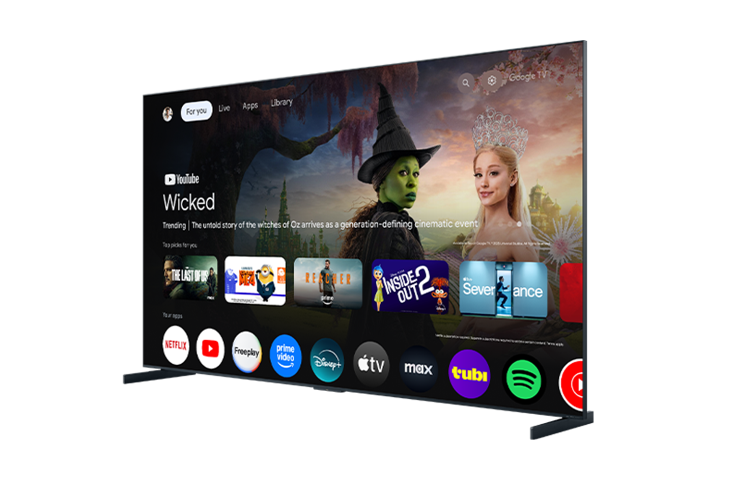 RM9L Series 4K UHD HDR RGB-Mini LED Smart TV with Google TV –