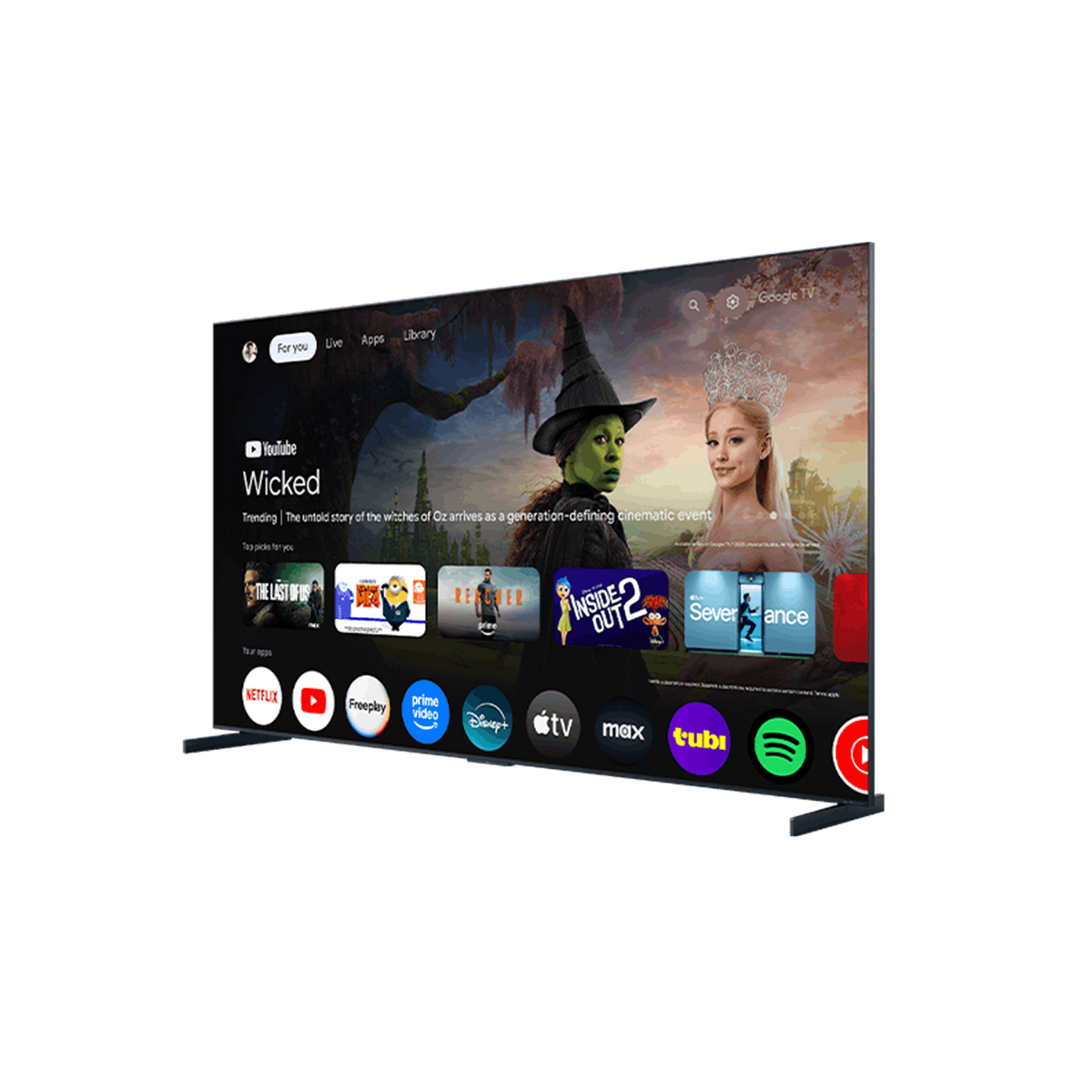 RM9L Series 4K UHD HDR RGB-Mini LED Smart TV with Google TV –