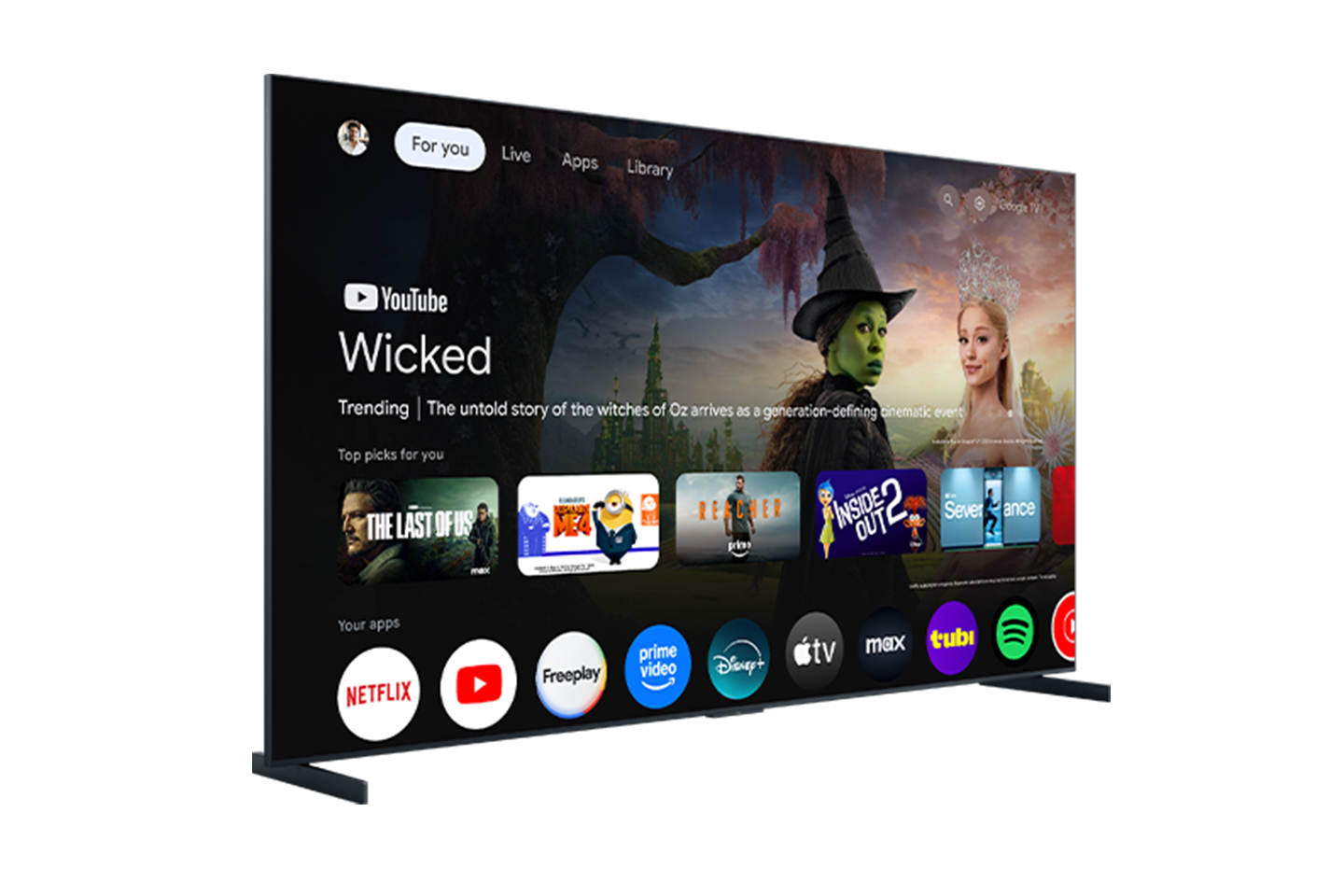 RM9L Series 4K UHD HDR RGB-Mini LED Smart TV with Google TV –