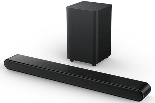 TCL S Class 3.1 Channel Sound Bar with DTS Virtual: X, Built-in Center Channel Speaker and Wireless Subwoofer - S4310