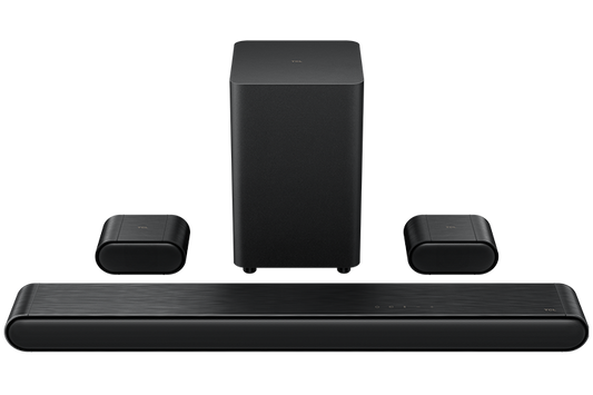 TCL S Class 5.1 Channel Sound Bar with DTS Virtual:X, Built-in Center Channel Speaker, Surround Sound Speakers and Wireless Subwoofer - S510W