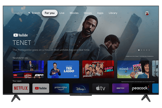 TCL 50" Class 5-Series 4K QLED Dolby Vision HDR Smart Google TV - 50S546