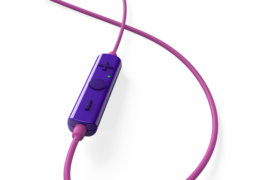 TCL Sunrise Purple Wireless In-ear Bluetooth Headphones with Mic - SOCL100BTPP