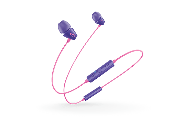 TCL Sunrise Purple Wireless In-ear Bluetooth Headphones with Mic - SOCL100BTPP