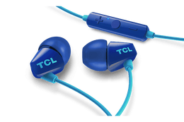 TCL Ocean Blue Wireless In-ear Bluetooth Headphones with Mic - SOCL100BTBL