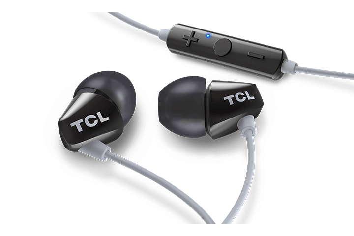 TCL Phantom Black Wireless In-ear Bluetooth Headphones with Mic - SOCL100BTBK