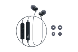 TCL Phantom Black Wireless In-ear Bluetooth Headphones with Mic - SOCL100BTBK