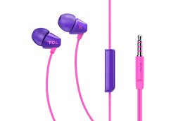 TCL Sunrise Purple In-ear Headphones with Mic - SOCL100PP