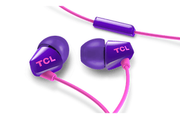 TCL Sunrise Purple In-ear Headphones with Mic - SOCL100PP