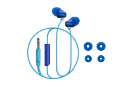 TCL Ocean Blue In-ear Headphones with Mic - SOCL100BL