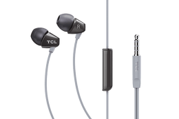 TCL Phantom Black In-ear Headphones with Mic - SOCL100BK