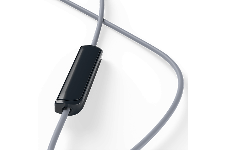 TCL Phantom Black In-ear Headphones with Mic - SOCL100BK