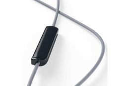 TCL Phantom Black In-ear Headphones with Mic - SOCL100BK