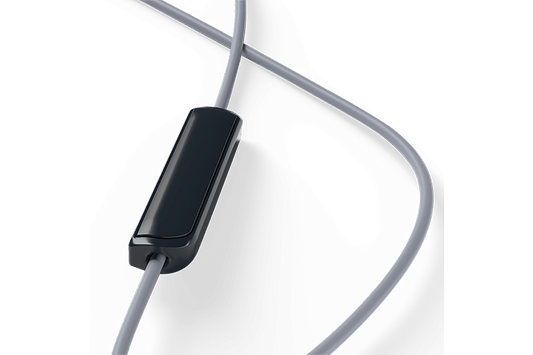 TCL Phantom Black In-ear Headphones with Mic - SOCL100BK